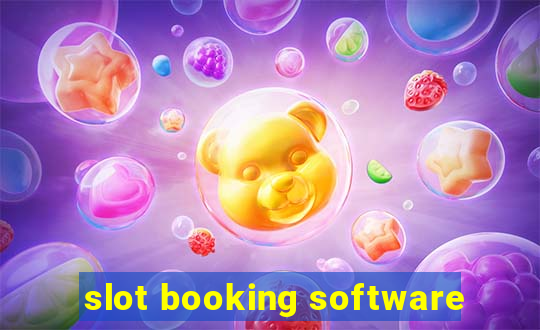 slot booking software