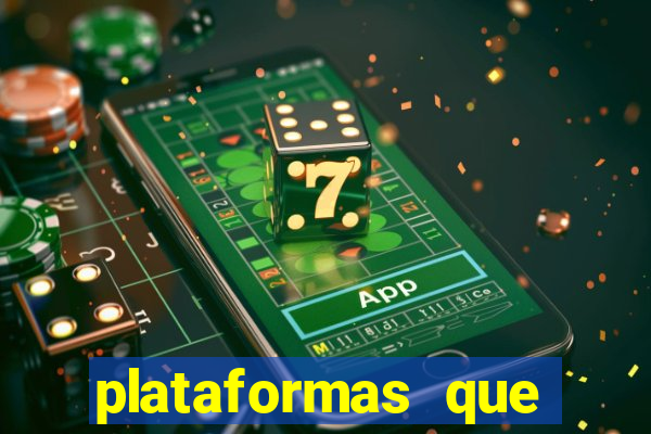 plataformas que d谩 b么nus