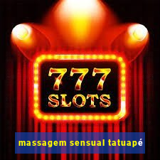 massagem sensual tatuapé