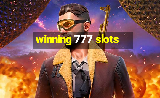 winning 777 slots