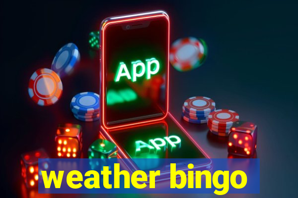 weather bingo