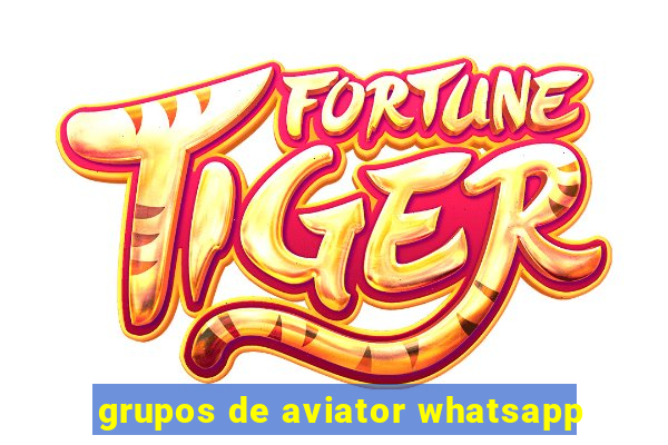 grupos de aviator whatsapp