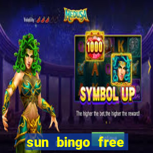 sun bingo free spins code