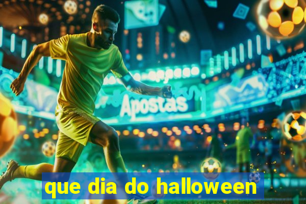 que dia do halloween