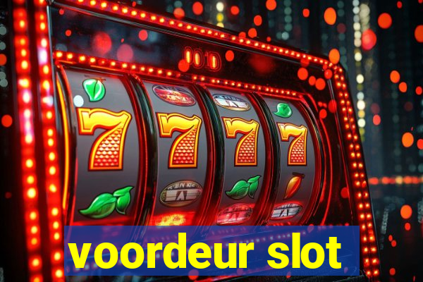 voordeur slot