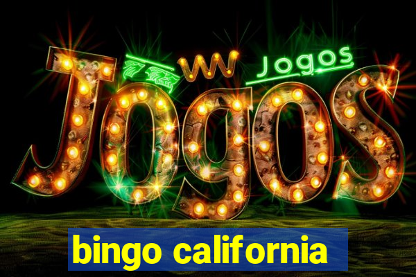 bingo california