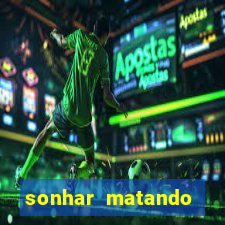 sonhar matando porco jogo do bicho