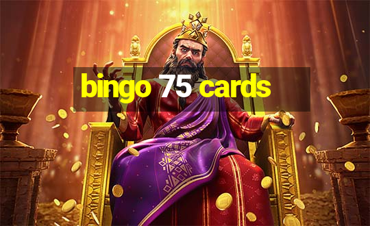 bingo 75 cards