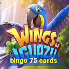 bingo 75 cards