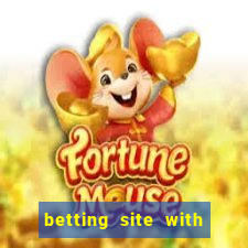 betting site with welcome bonus