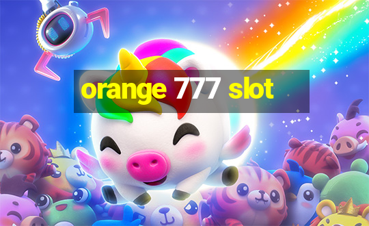 orange 777 slot