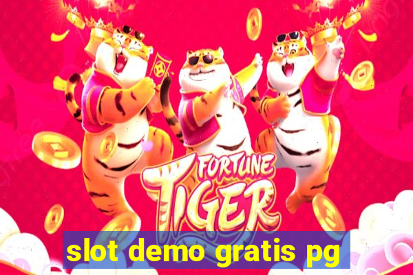 slot demo gratis pg