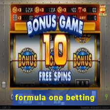 formula one betting