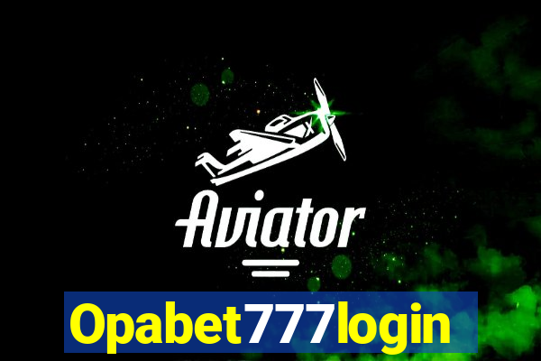 Opabet777login