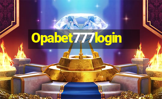 Opabet777login