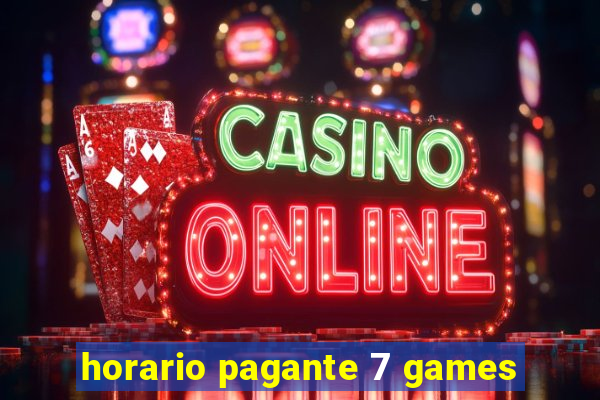 horario pagante 7 games