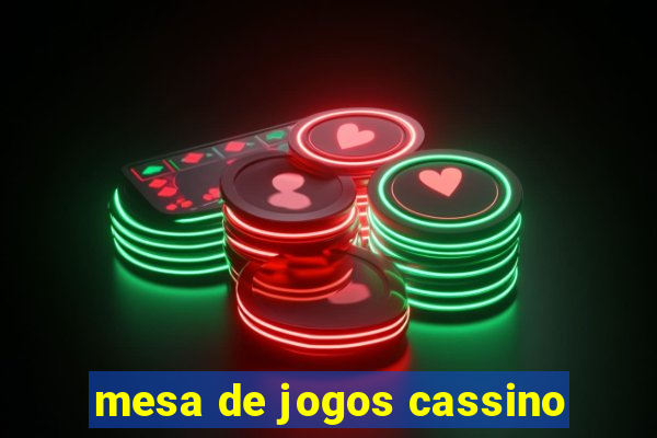 mesa de jogos cassino