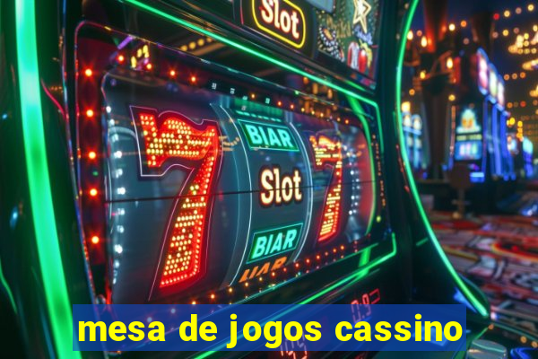 mesa de jogos cassino