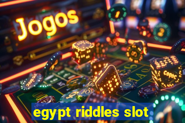 egypt riddles slot