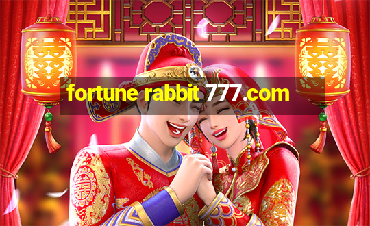 fortune rabbit 777.com