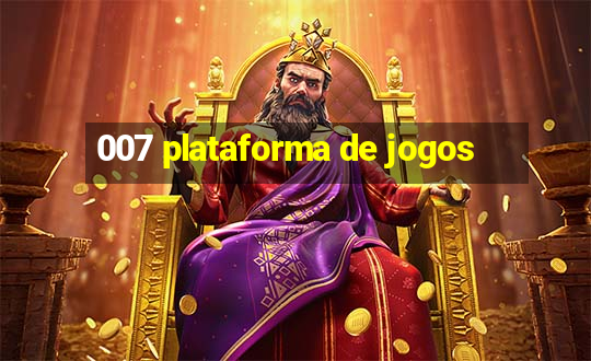 007 plataforma de jogos