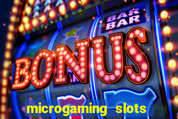 microgaming slots free play