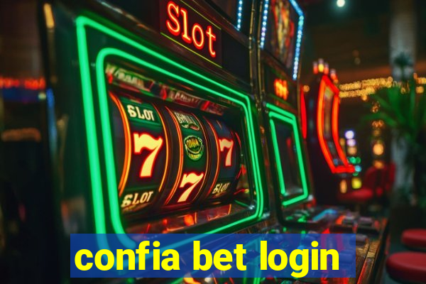 confia bet login