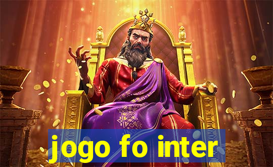 jogo fo inter