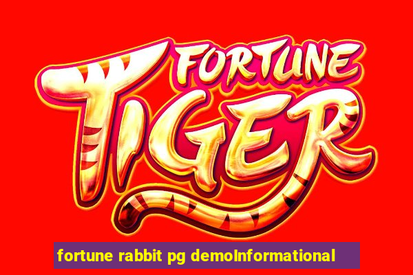 fortune rabbit pg demoInformational