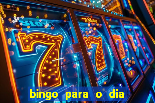 bingo para o dia da mulher