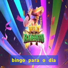 bingo para o dia da mulher