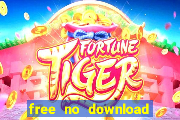 free no download slot machine games