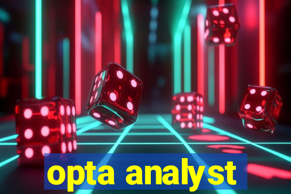 opta analyst