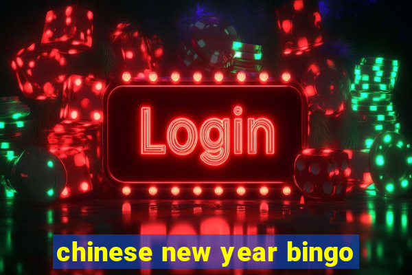 chinese new year bingo