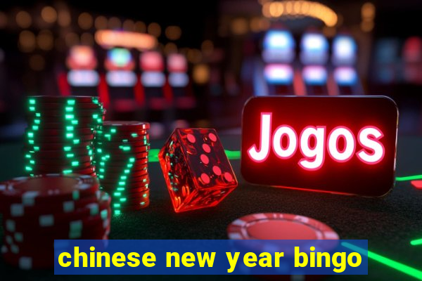 chinese new year bingo