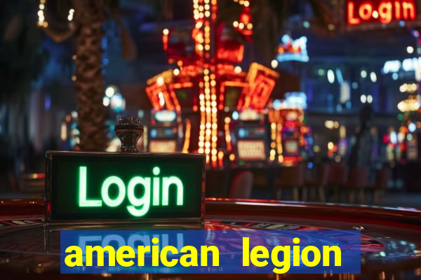 american legion bingo times