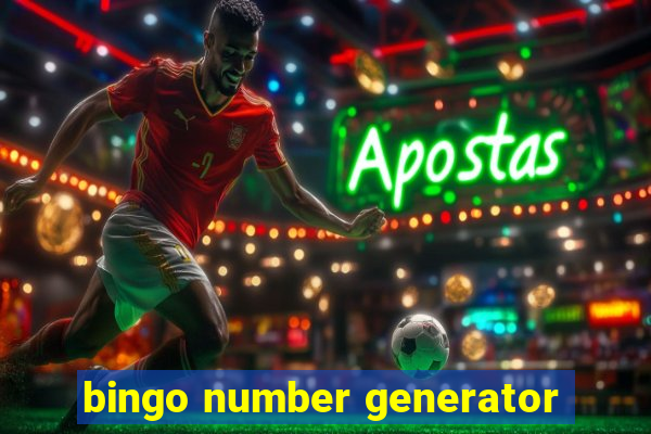 bingo number generator