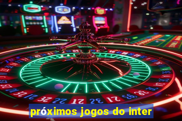 próximos jogos do inter