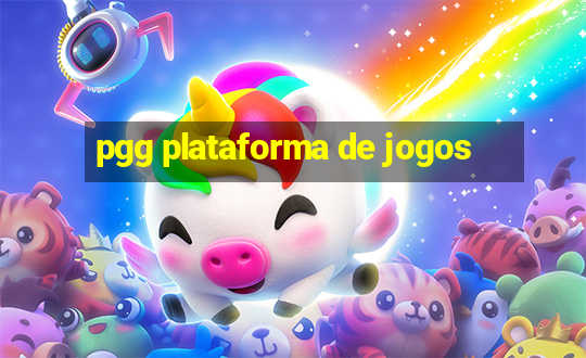 pgg plataforma de jogos