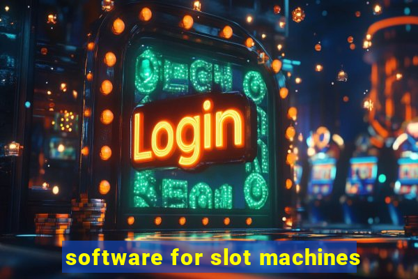 software for slot machines