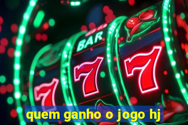 quem ganho o jogo hj