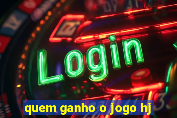 quem ganho o jogo hj