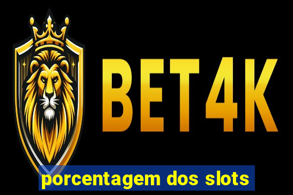 porcentagem dos slots