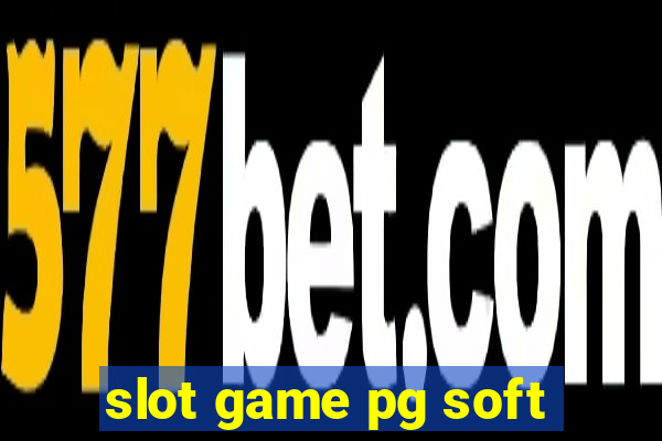 slot game pg soft