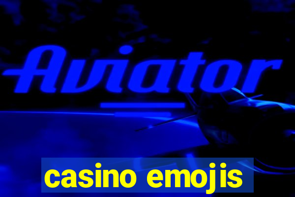 casino emojis