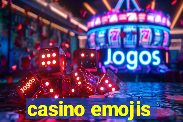 casino emojis