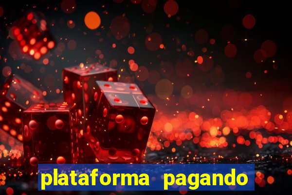 plataforma pagando no cadastro slots