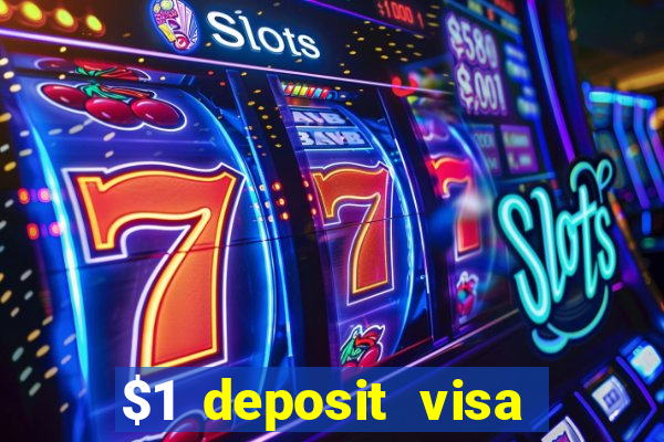 $1 deposit visa casino nz