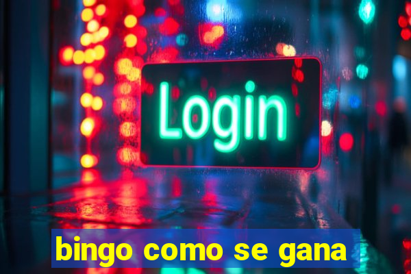 bingo como se gana