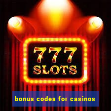 bonus codes for casinos